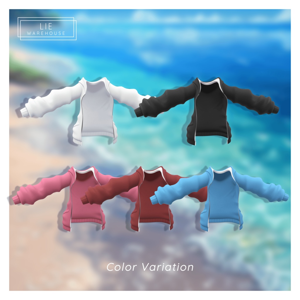 『Beach Hoodie 』  7アバター対応 [Selestia & Lasyusha update] 缩略图 16