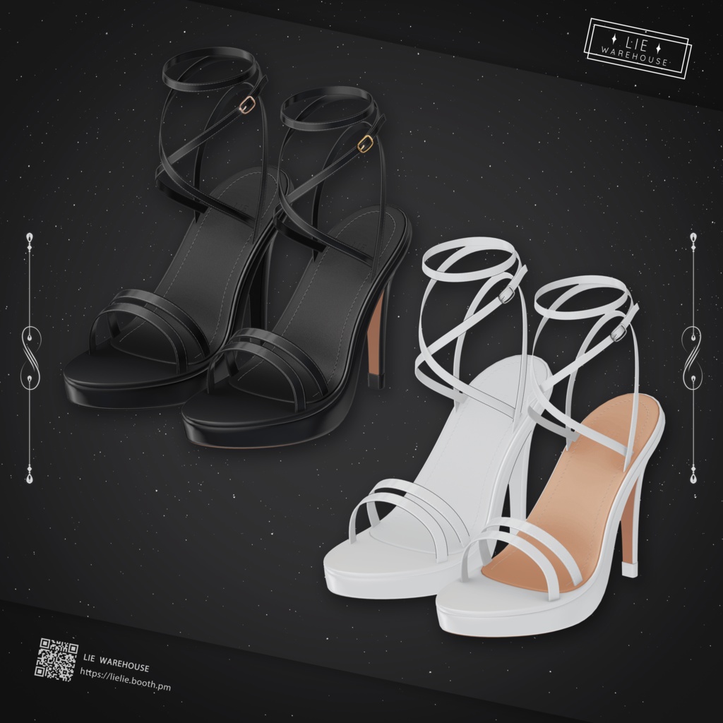 『 Onyx heels 』 7アバター対応