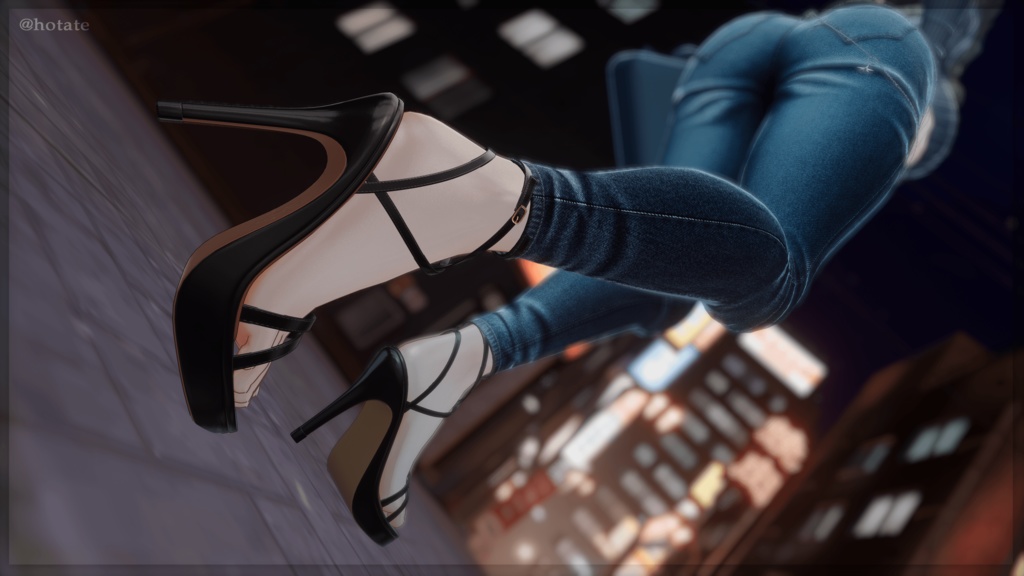 『 Onyx heels 』 7アバター対応