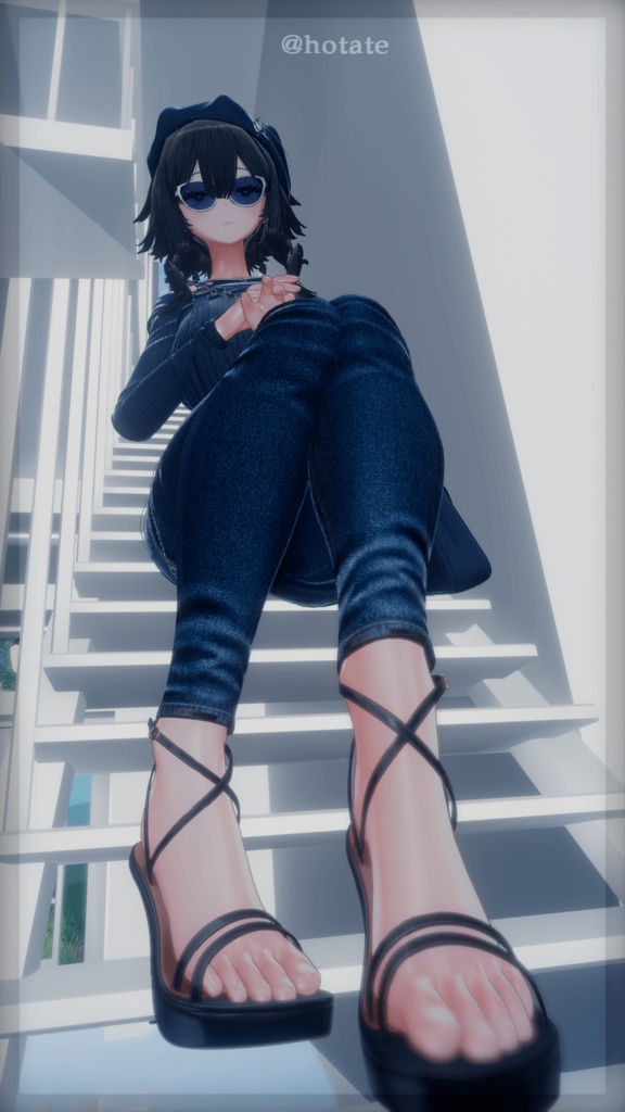 『 Onyx heels 』 7アバター対応