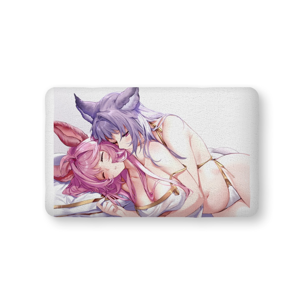 カトルとエッセルちゃんのふかふかクッション