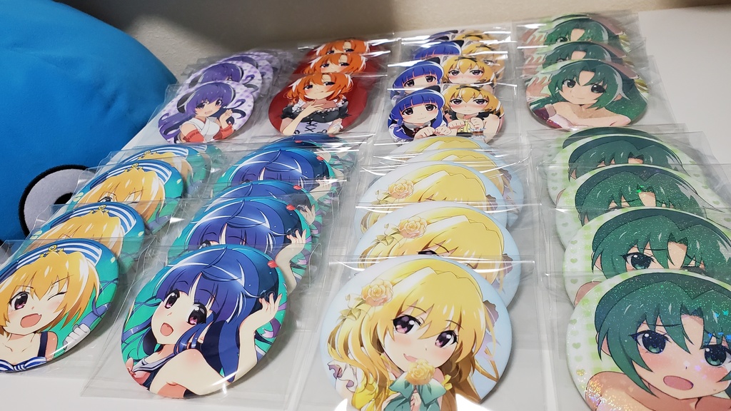 ◇ネコポス配送◇ 76㎜缶バッジ