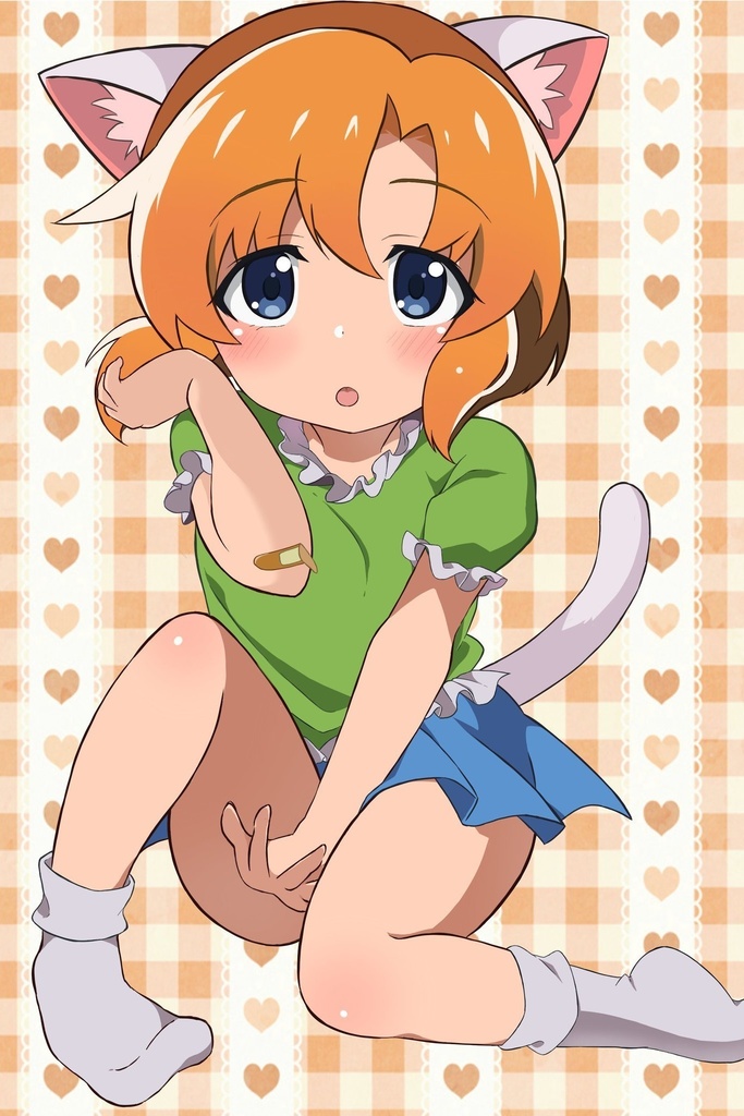 受注◆けも耳  50×50 アクスタ