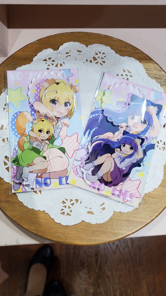 受注◆けも耳  50×50 アクスタ