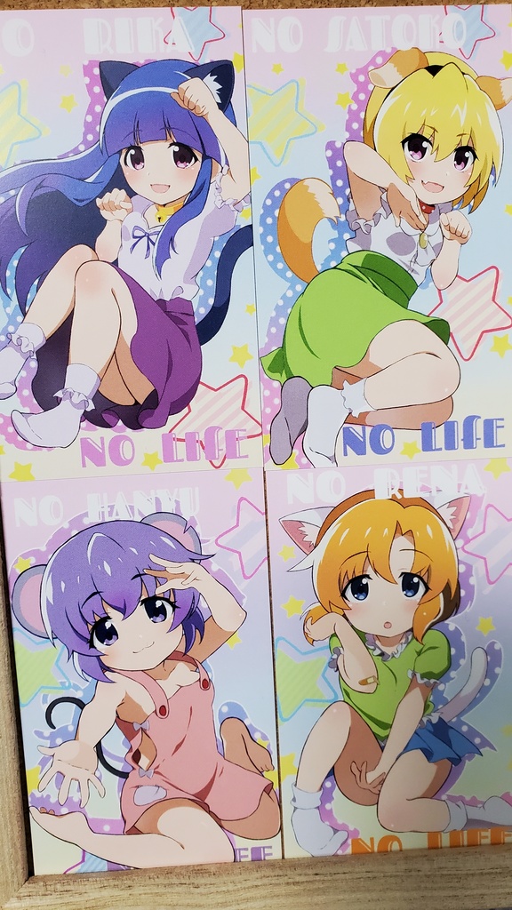 受注◆けも耳  50×50　アクスタ