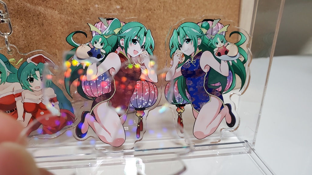 両面印刷 園崎姉妹 70×70アクスタ