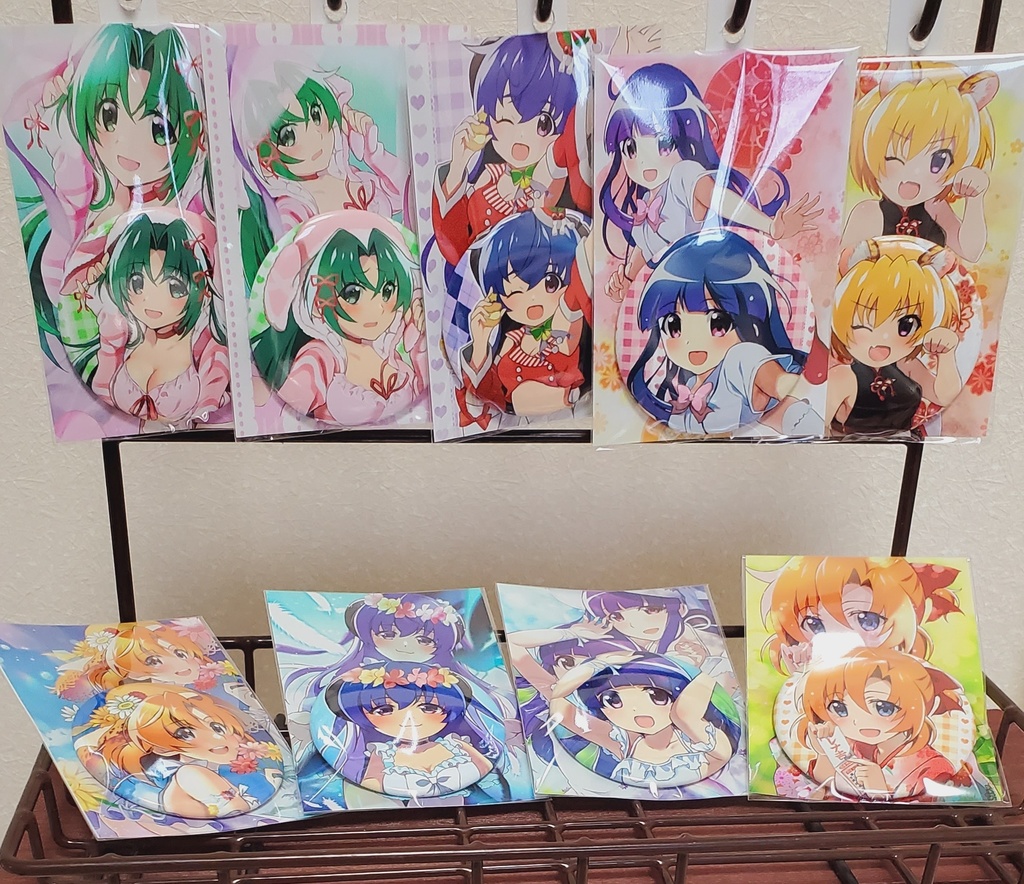 台紙つき 57ミリ 缶バッジ