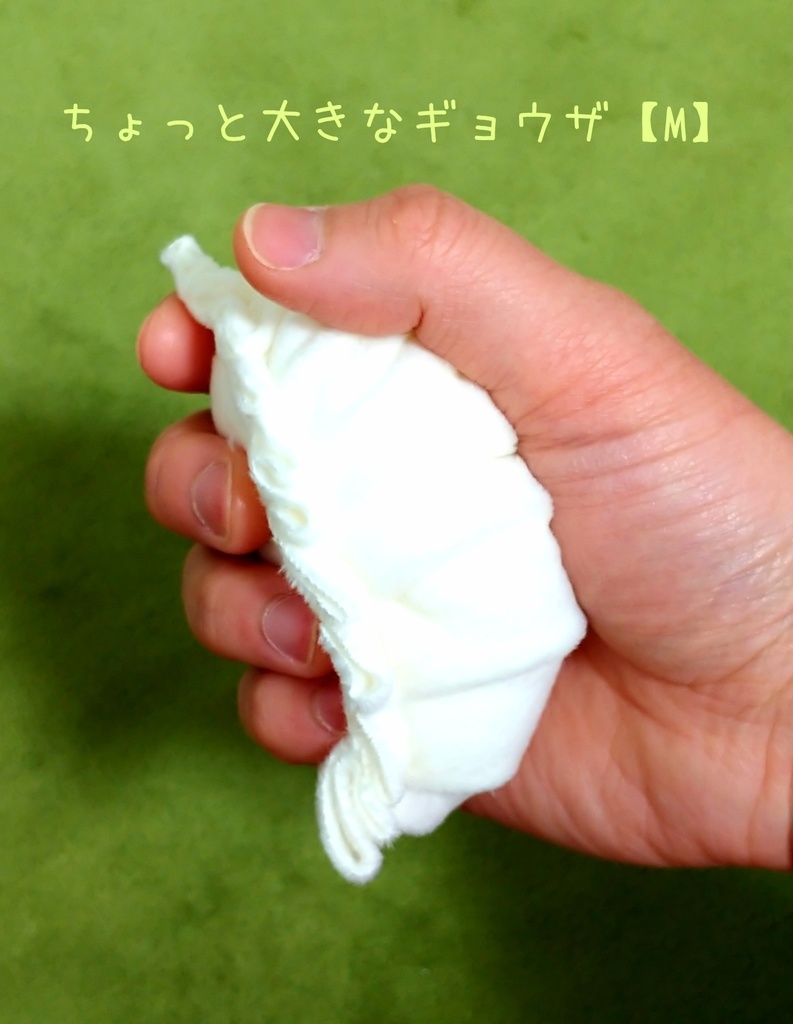 ちょっと大きなギョウザ