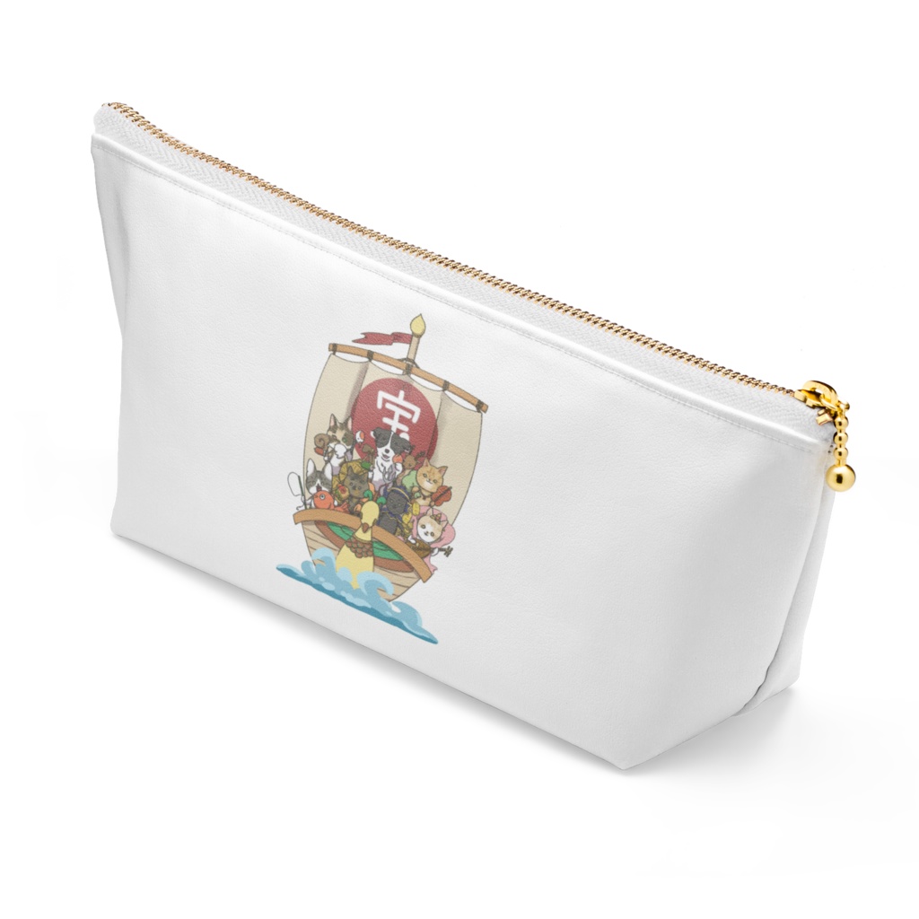 わんにゃん七福神ポーチ