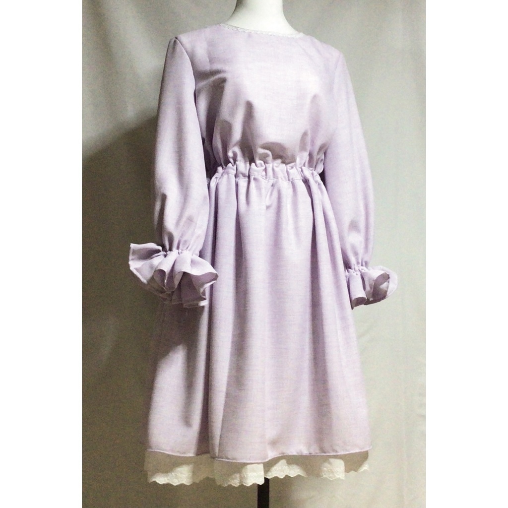ラベンダーワンピース