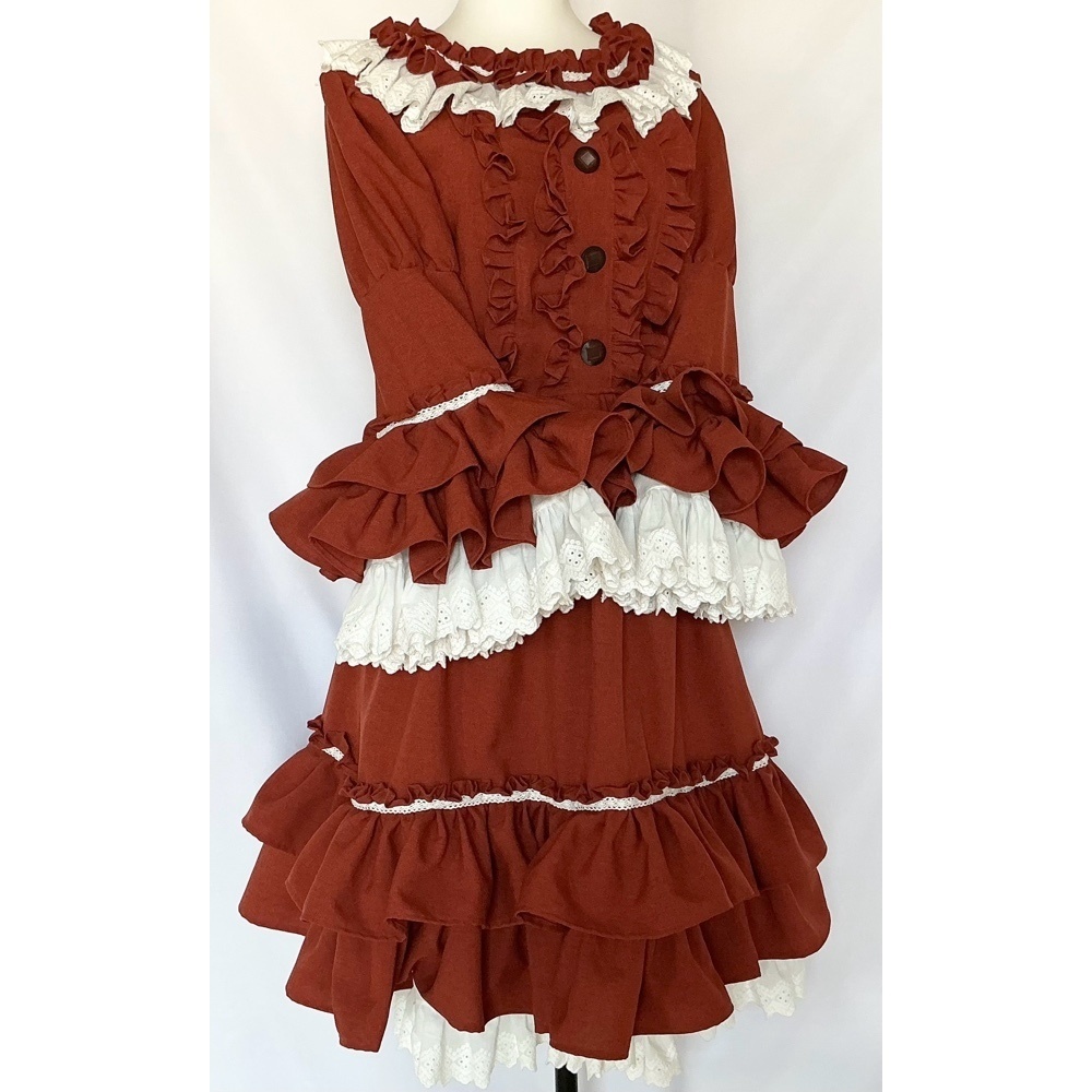 赤き夢のロマンティックドレス