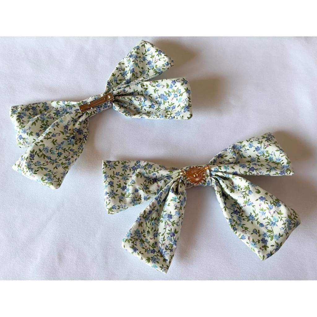 青緑のお茶会ドレス