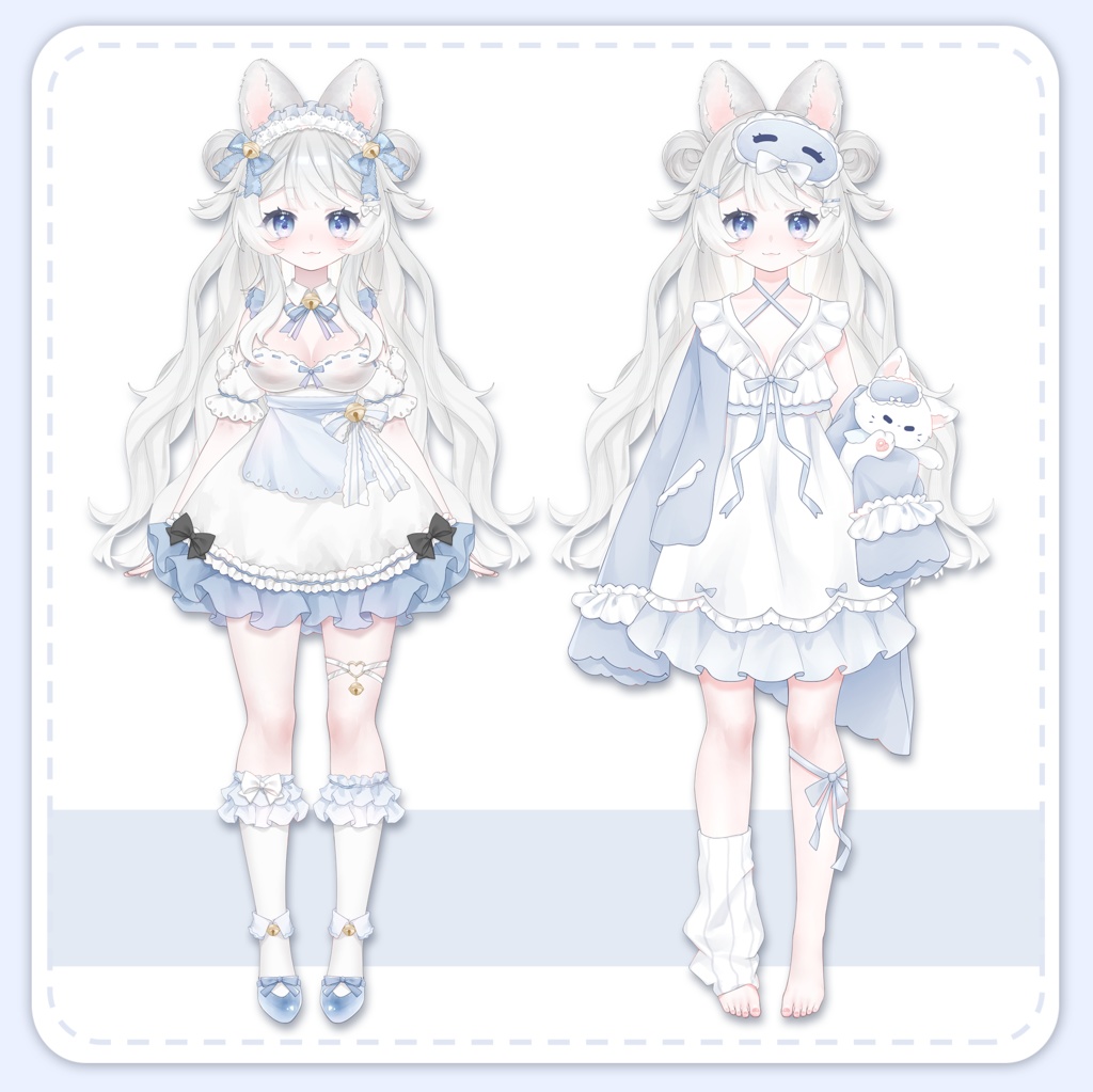 live2d完成品モデル❤フォックスメイド