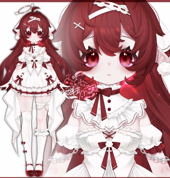 【限定1点】live2d完成品モデル✦毛球妖精小姐~