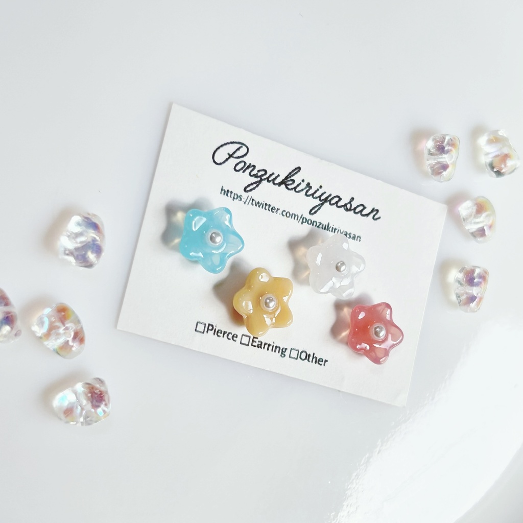 1394金平糖みたいなお花のアソート