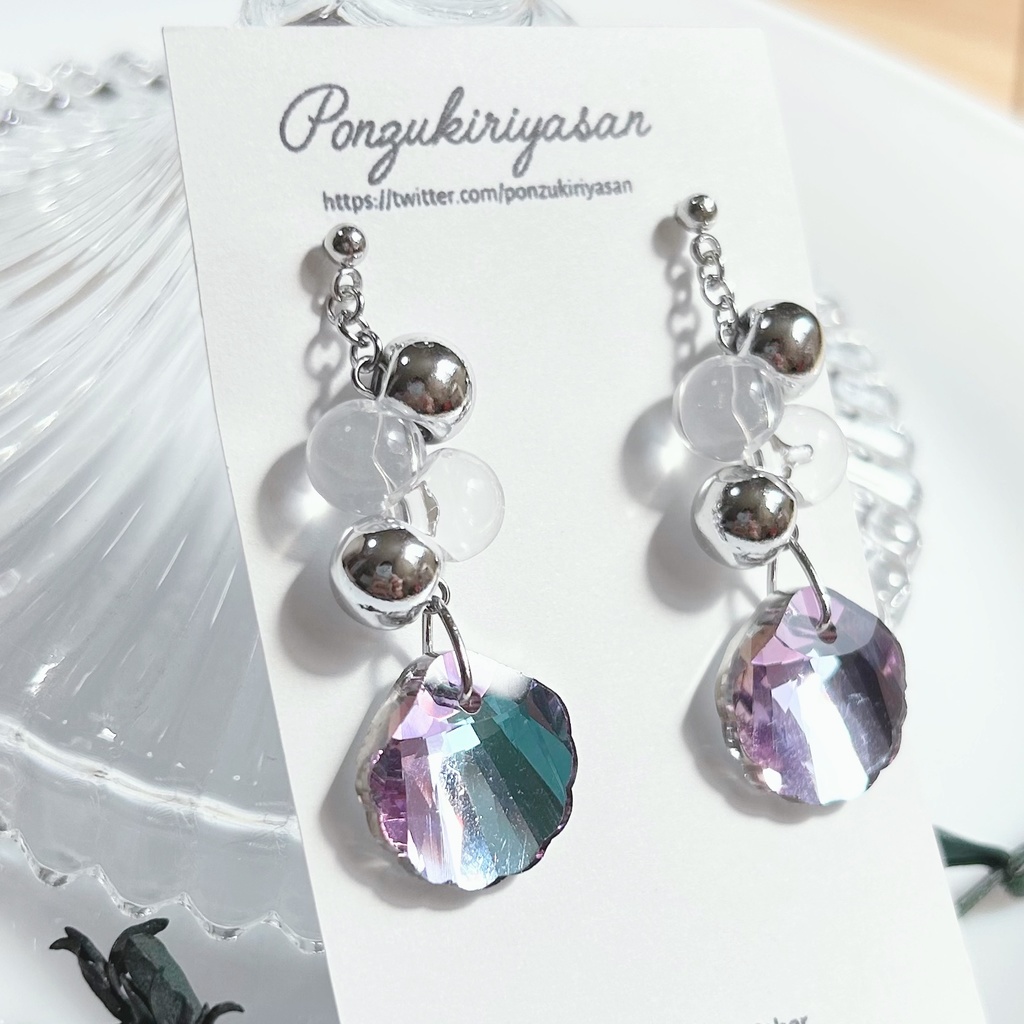 1706【訳あり】海辺の耳飾り