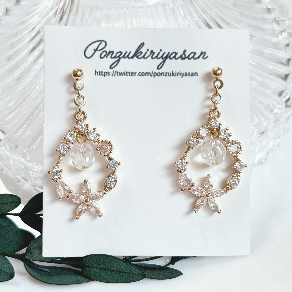 1761ホワイトクリスマスリース