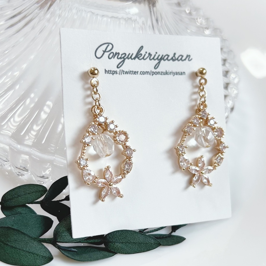 1761ホワイトクリスマスリース