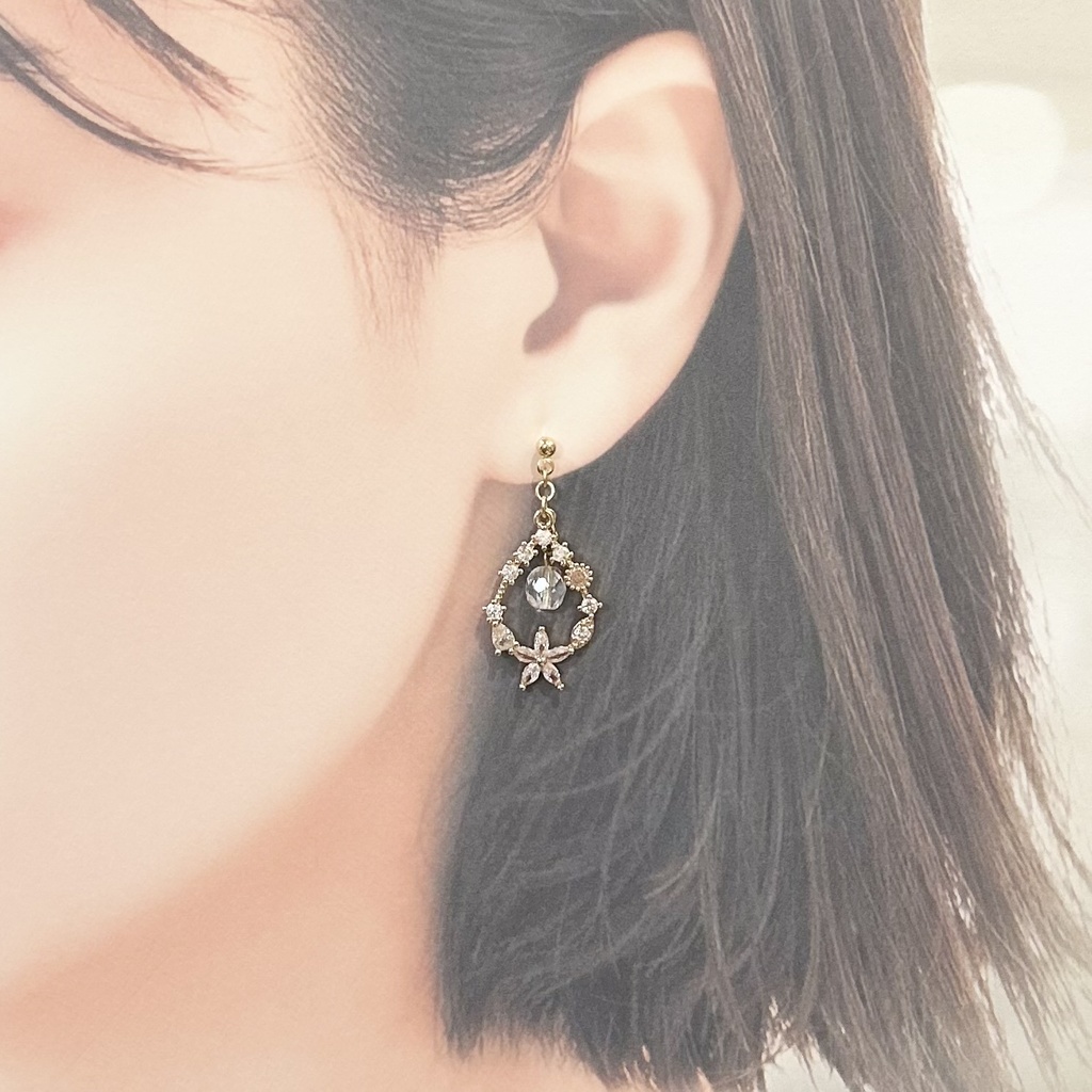 1761ホワイトクリスマスリース