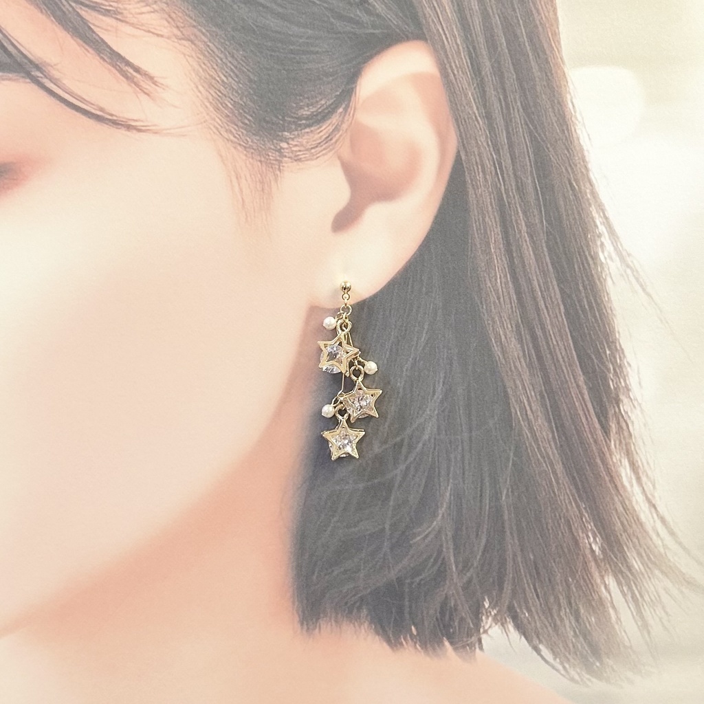 1828お星様のピアス