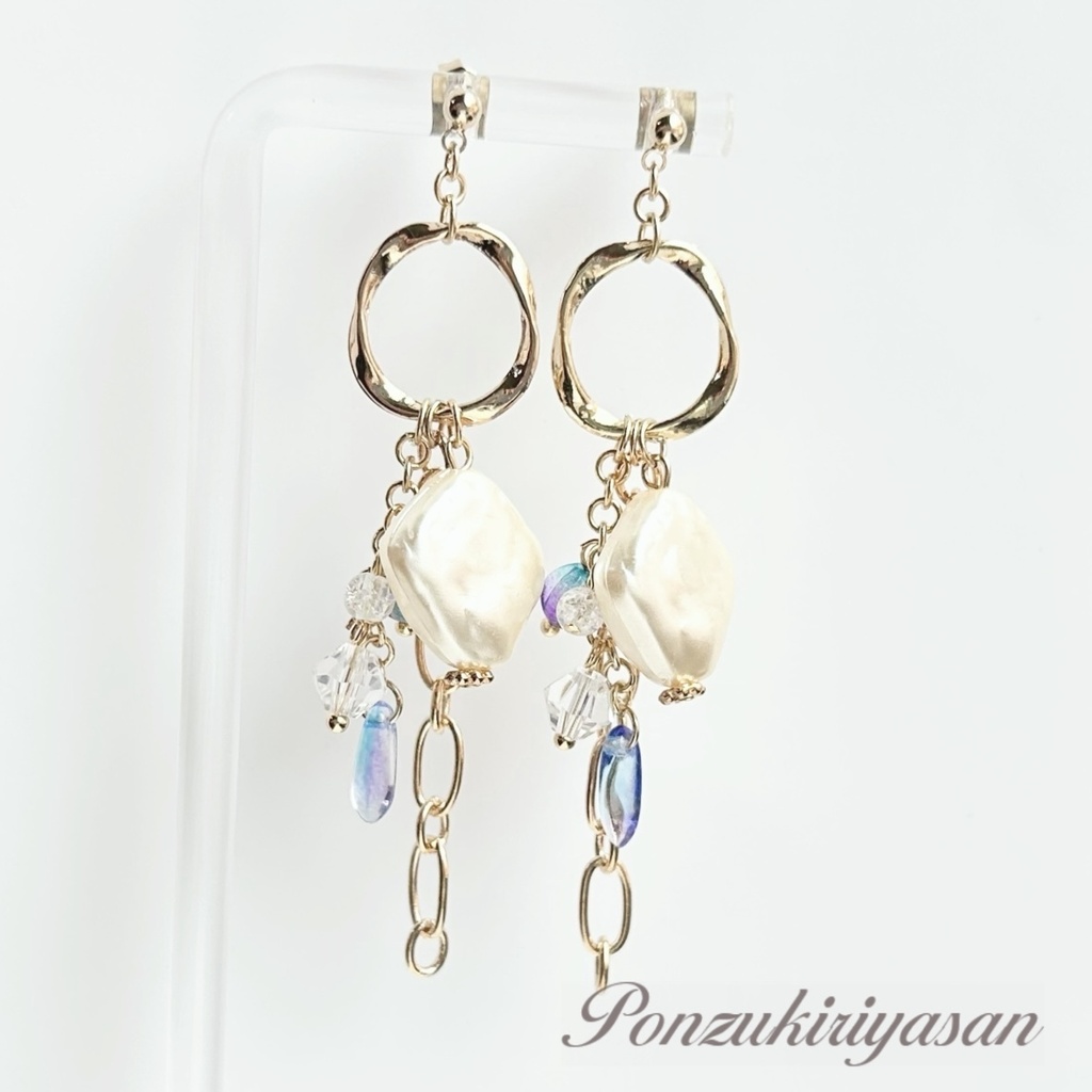 1845 6月のじゃらっとピアス