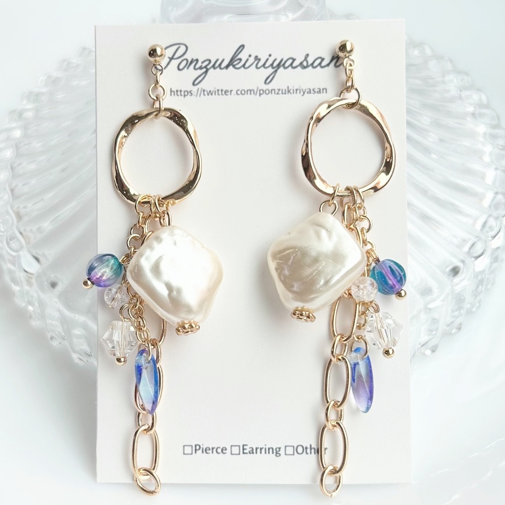 1845 6月のじゃらっとピアス