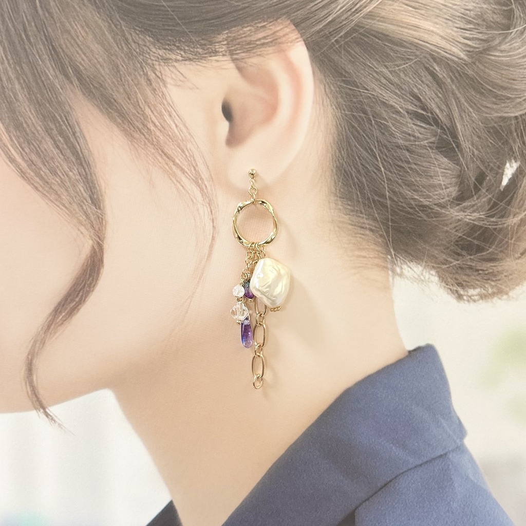 1845 6月のじゃらっとピアス