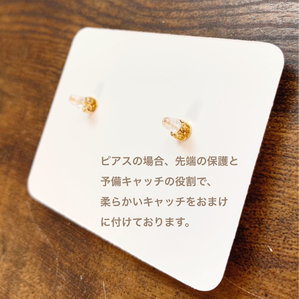 1883アンモナイトな耳飾り