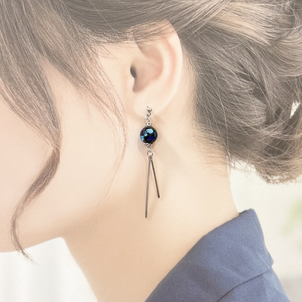 1888ホタル玉のピアス
