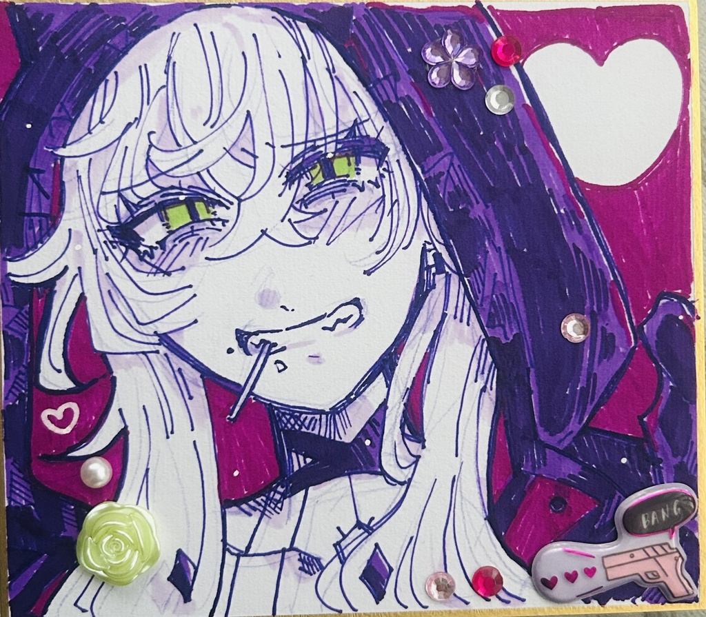 FGO 直筆色紙