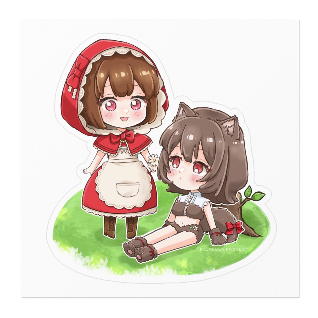 KILALULA PROJECT ステッカー#仲良くなれるかなぁ?