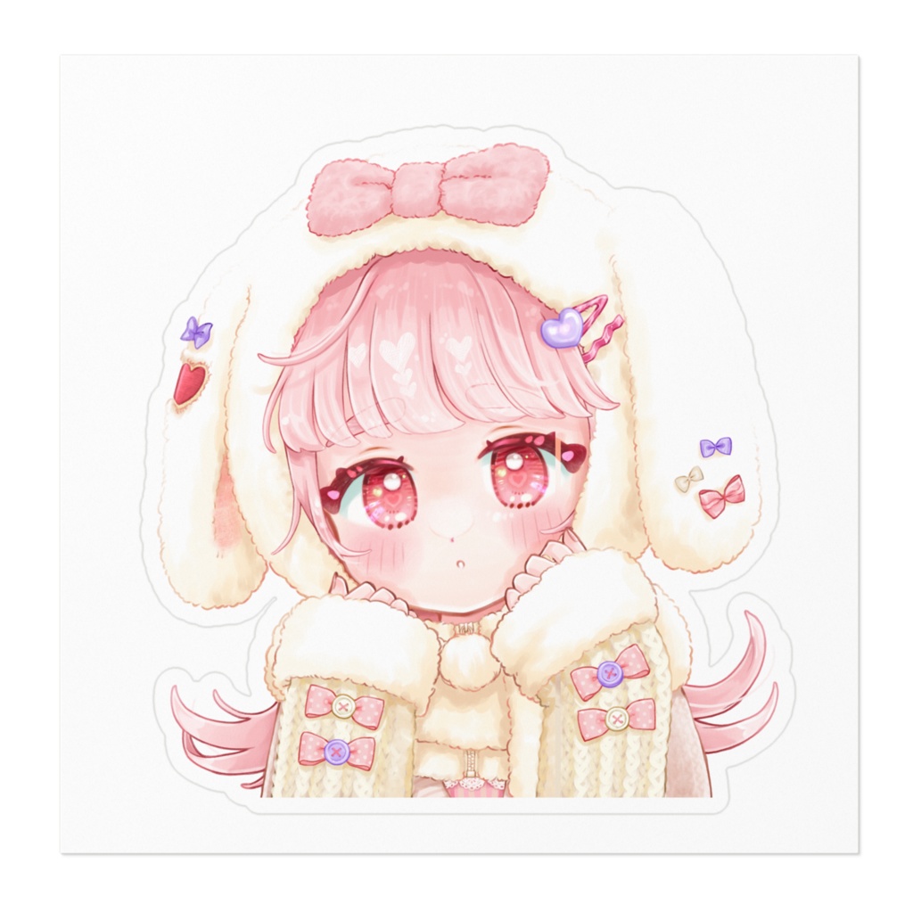 KILALULA PROJECT ステッカー #冬うさぎ