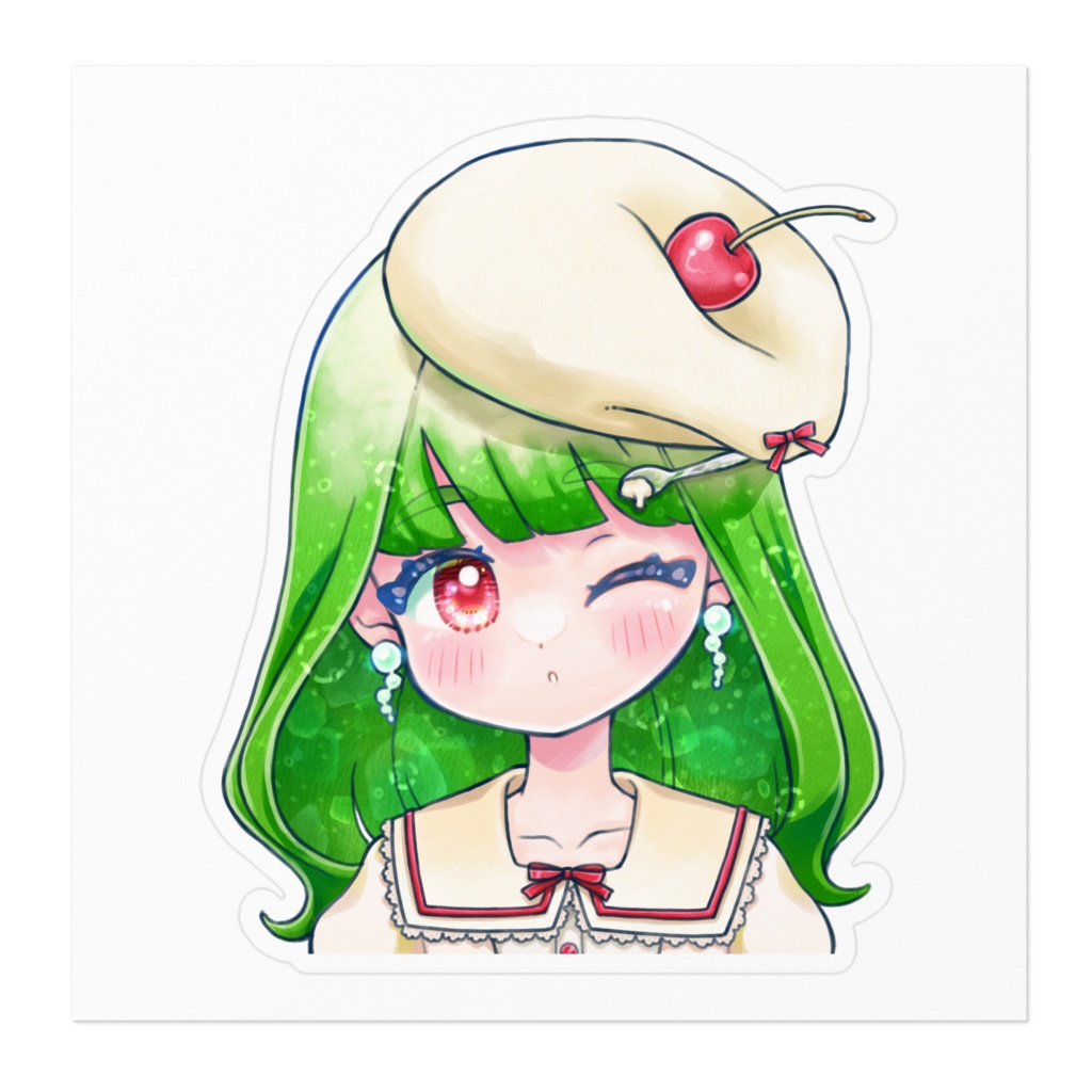 KILALULA PROJECT ステッカー #メロンクリームソーダ