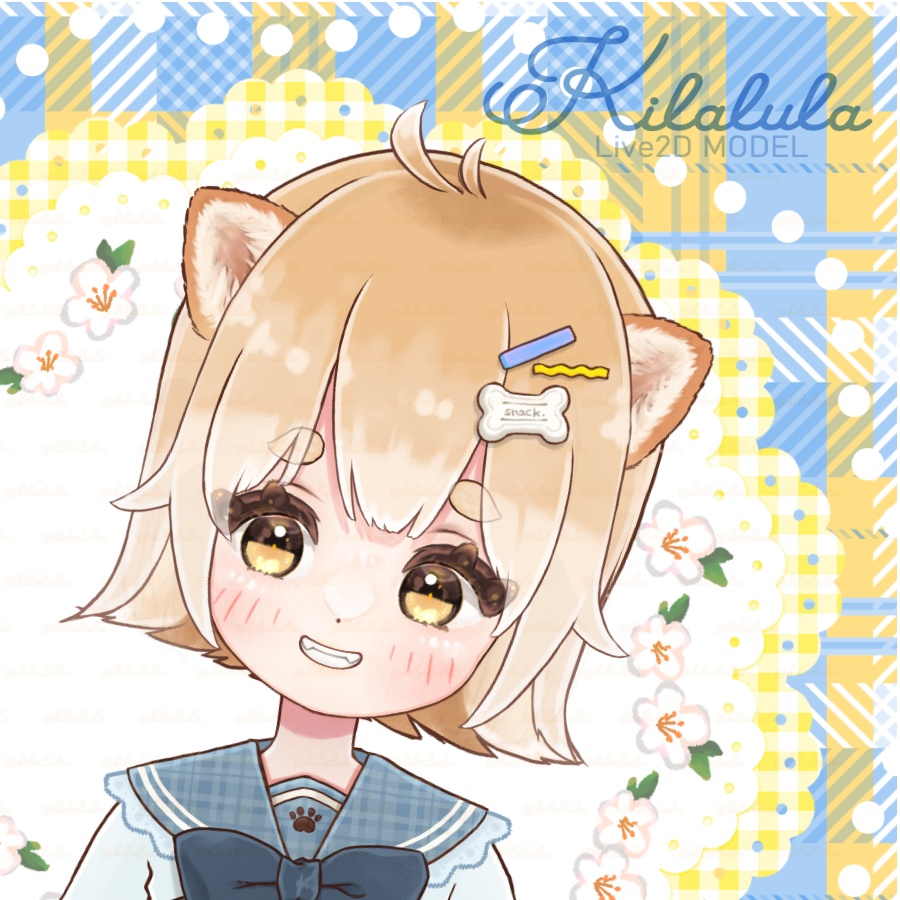 【Live2D】汎用カスタムモデル 豆柴/柴犬