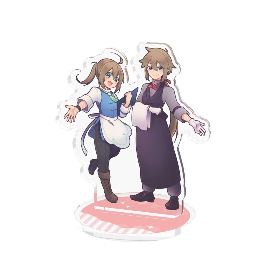 【魔天風華伝】アクリルフィギュア：カフェシリーズ