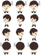 pictSQUARE用アバター　桐山くん（すてかれ）