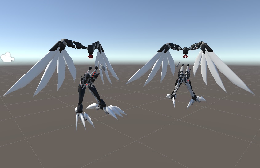 【シーエ専用カスタムパーツ】猛禽類型換装ユニット