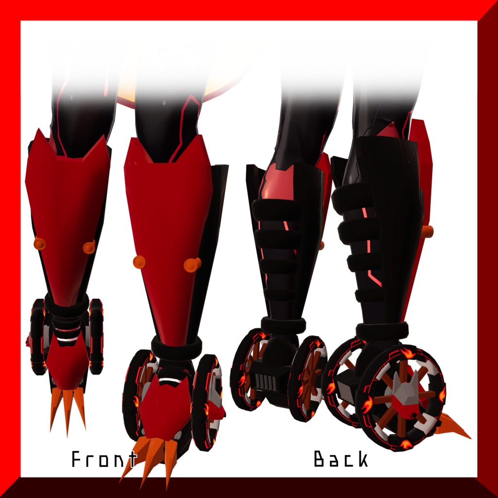 サイバーお狐ニンジャ専用《 妖装【火車】 》