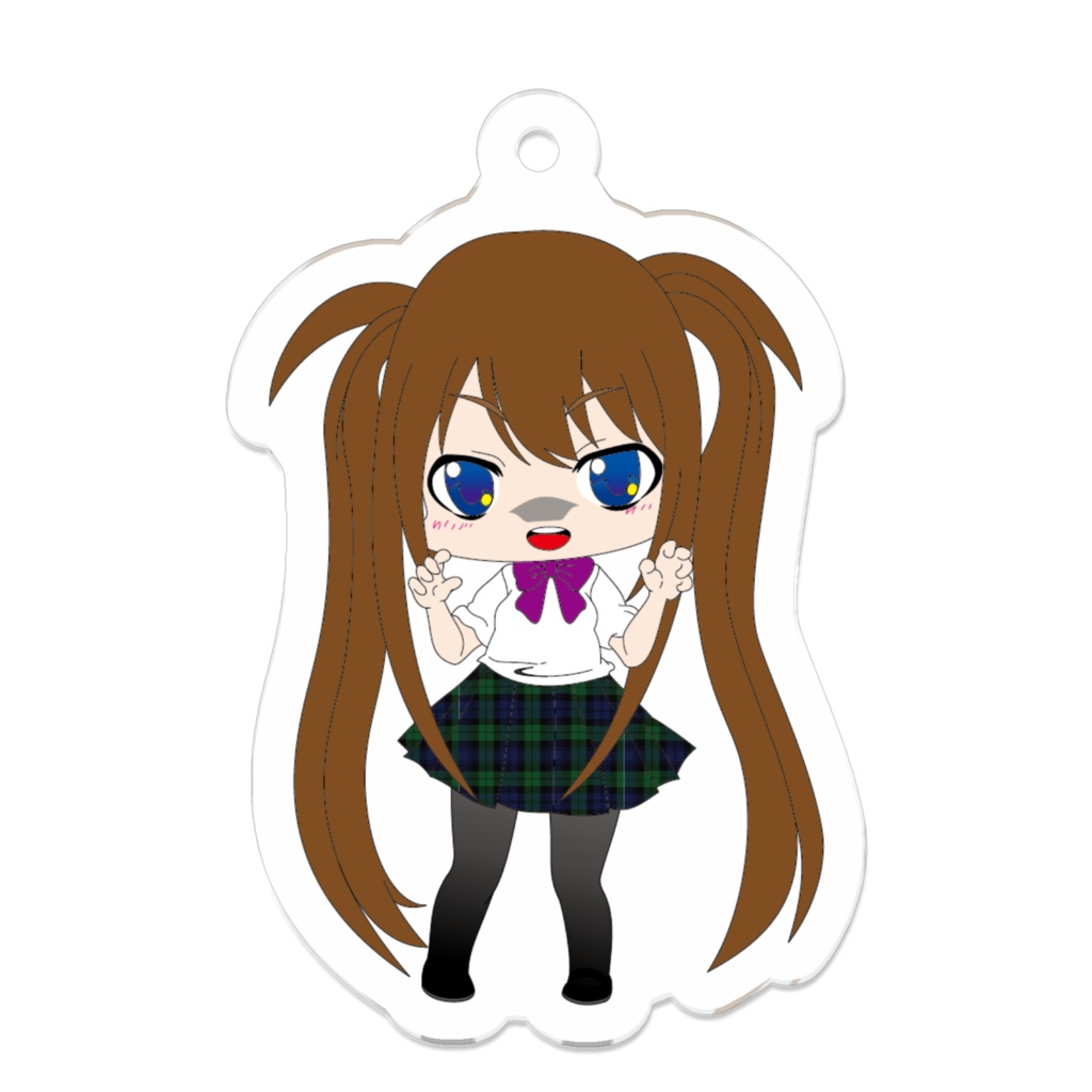 ユリちゃんのアクリルキーホルダー1