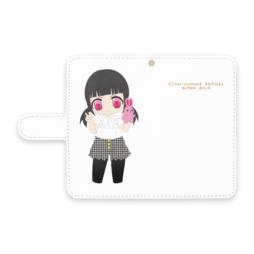 もっちゃんの手帳型Androidケース1