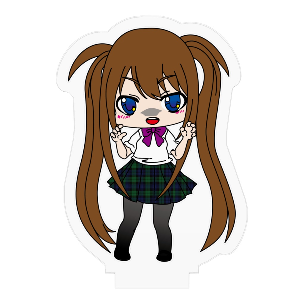 ユリちゃんのアクリルフィギュア1
