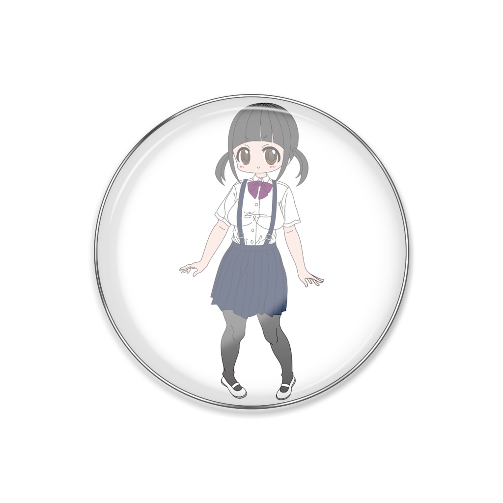 もっちゃんのピンバッチ