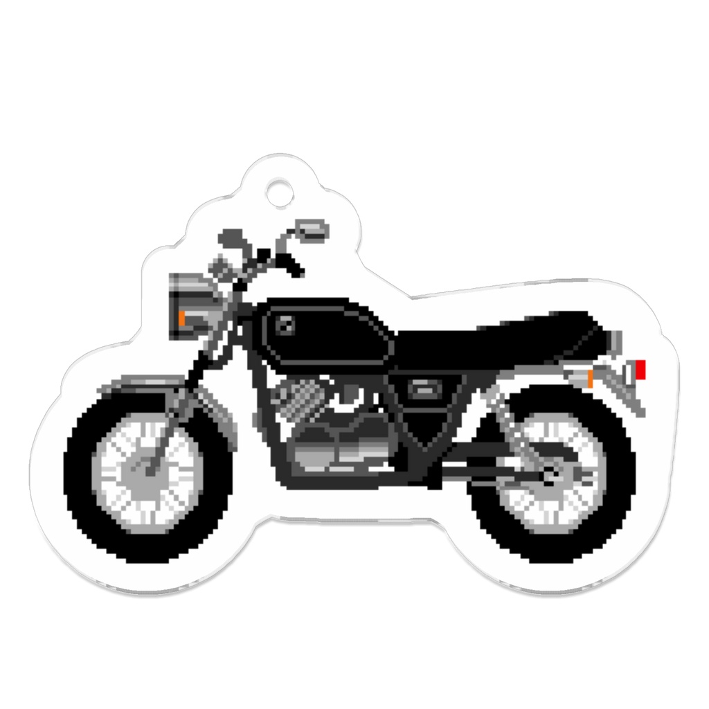 ドット絵SR400アクリルキーホルダー