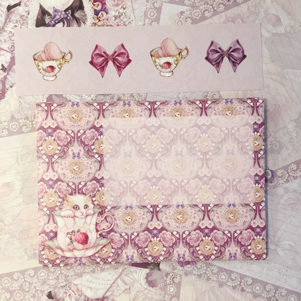 白猫レターセット