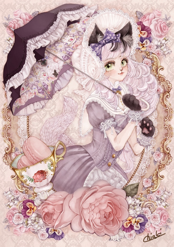 白猫レターセット