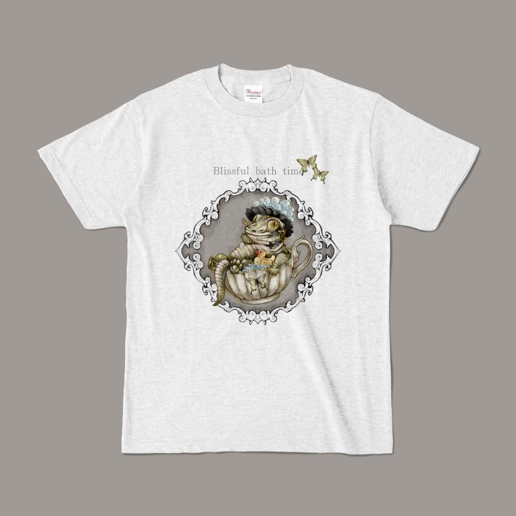 【受注生産】ワニのバスタイムTシャツ