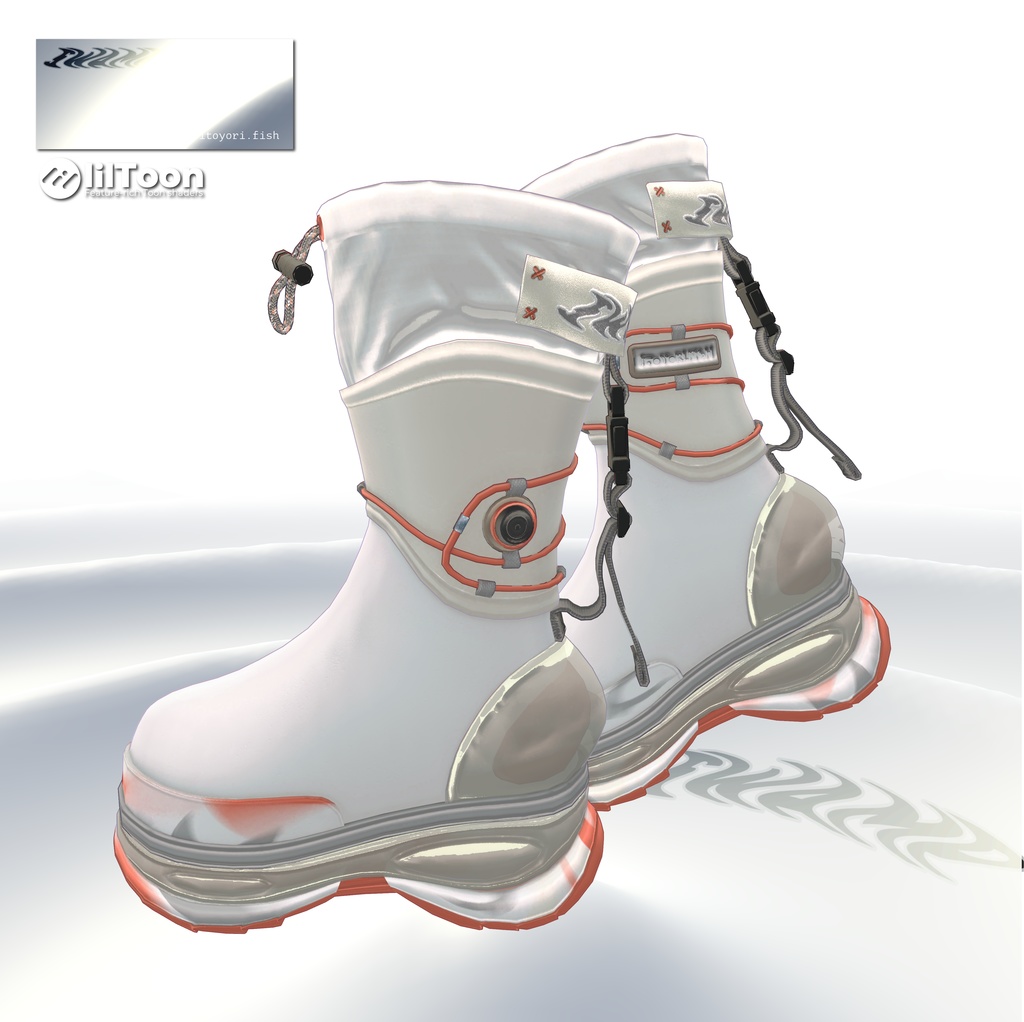 長靴/boots SWAMP [VRChat想定]