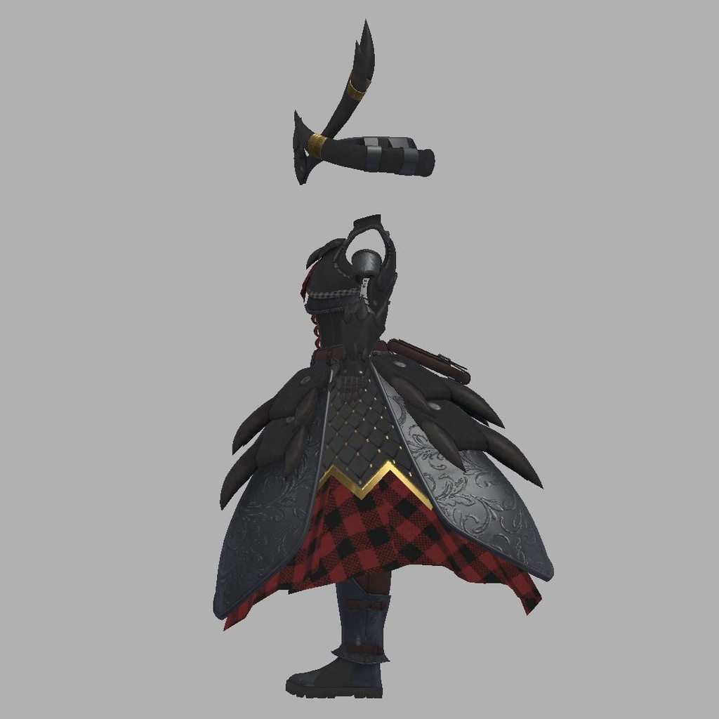 【VRC想定】Hunter Dress【無料!】【サポート終了】