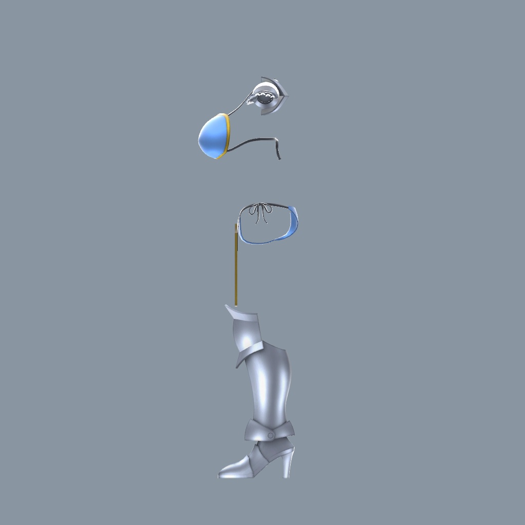 【イメリス専用】ビキニアーマー【VRC想定】【サポート終了】