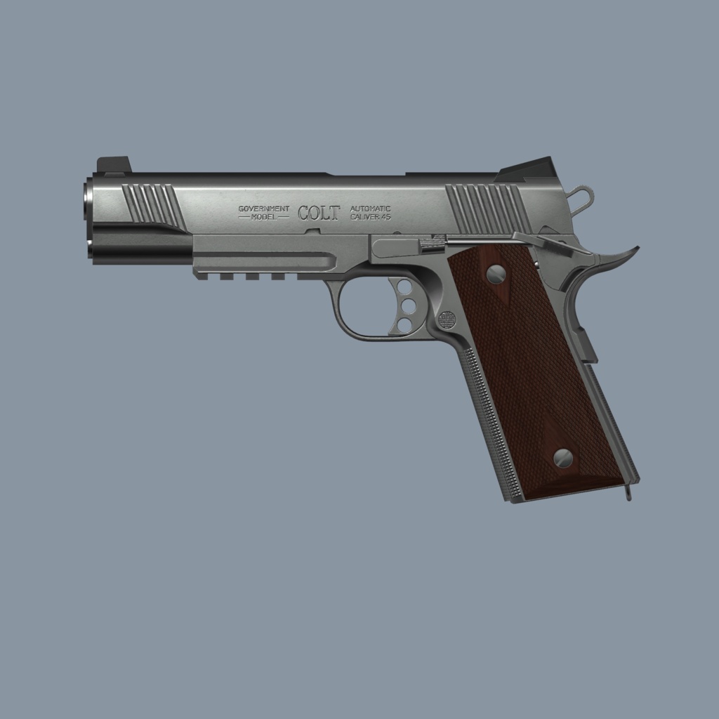 45Pistol【Modular Avatar射撃システム搭載】